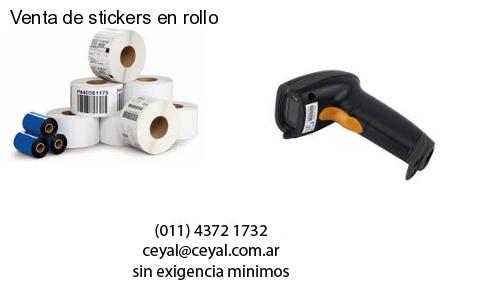 Venta de stickers en rollo