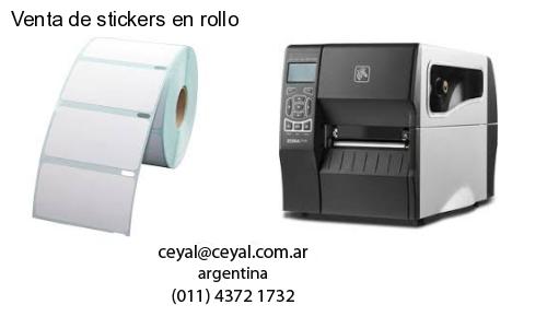 Venta de stickers en rollo