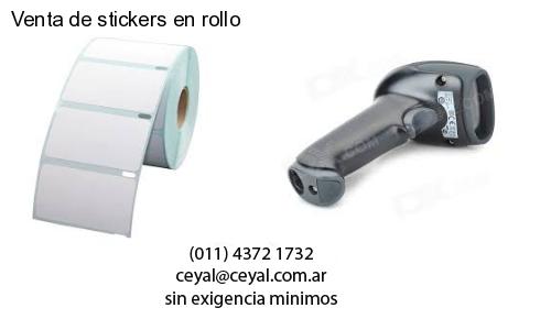 Venta de stickers en rollo