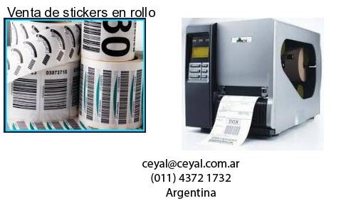 Venta de stickers en rollo