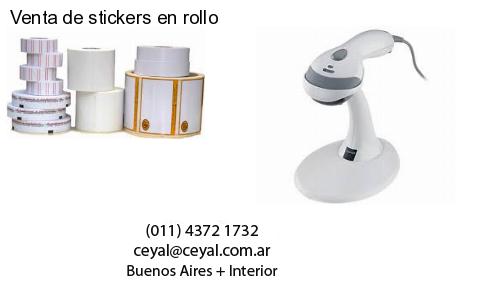 Venta de stickers en rollo