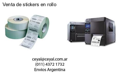 Venta de stickers en rollo