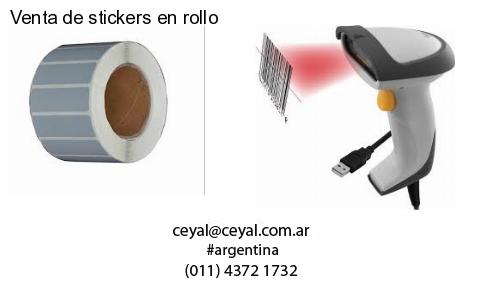Venta de stickers en rollo