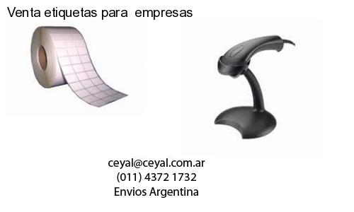 Venta etiquetas para  empresas