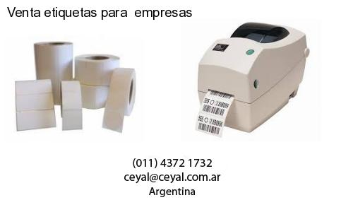 Venta etiquetas para  empresas