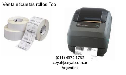 Venta etiquetas rollos Top