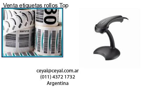 Venta etiquetas rollos Top