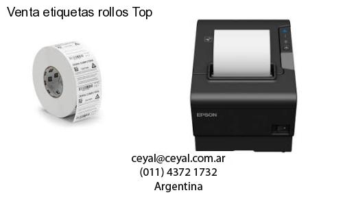 Venta etiquetas rollos Top