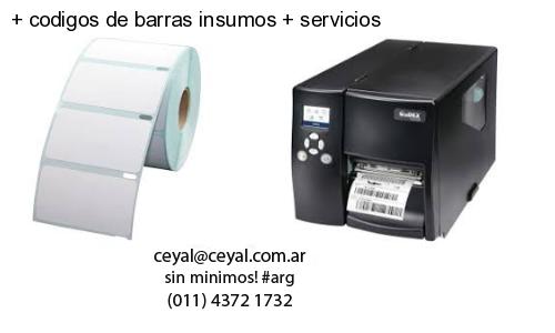   codigos de barras insumos   servicios