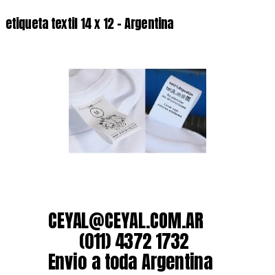 etiqueta textil 14 x 12 – Argentina