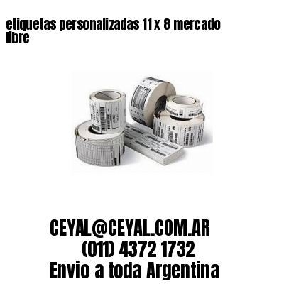 etiquetas personalizadas 11 x 8 mercado libre