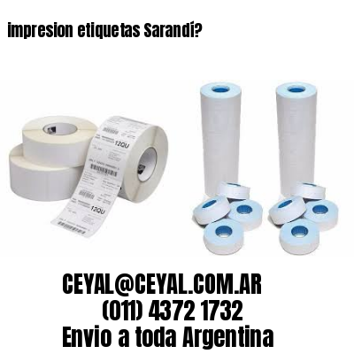 impresion etiquetas Sarandí?