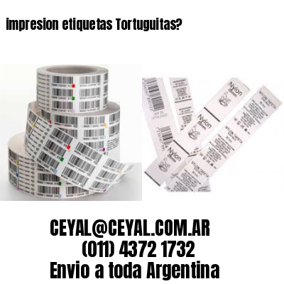 impresion etiquetas Tortuguitas?
