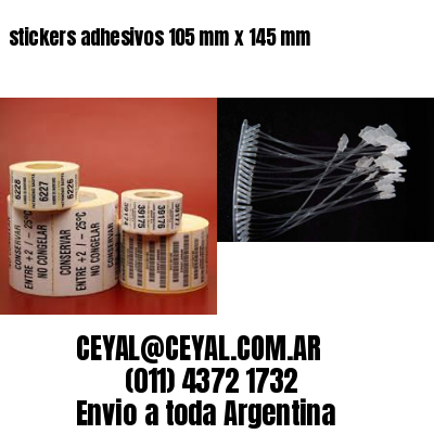 stickers adhesivos 105 mm x 145 mm