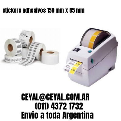 stickers adhesivos 150 mm x 85 mm