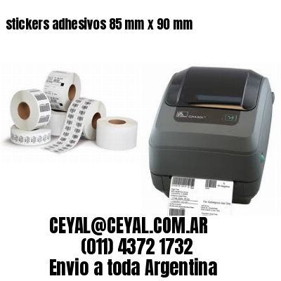 stickers adhesivos 85 mm x 90 mm