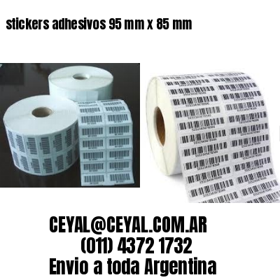 stickers adhesivos 95 mm x 85 mm
