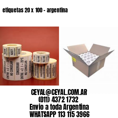 etiquetas 20 x 100 – argentina