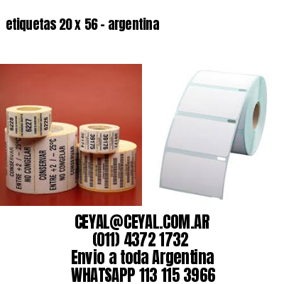 etiquetas 20 x 56 – argentina