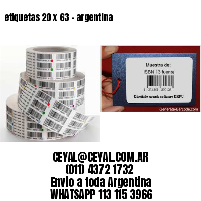 etiquetas 20 x 63 – argentina