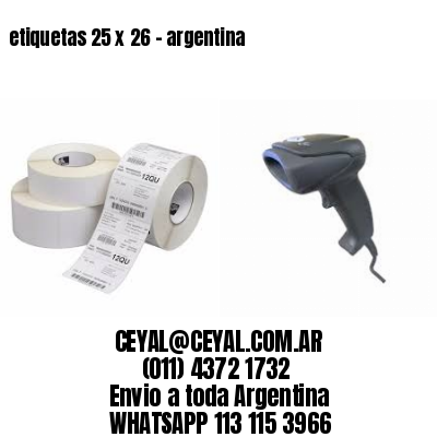 etiquetas 25 x 26 – argentina