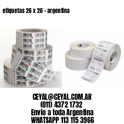 etiquetas 26 x 26 – argentina