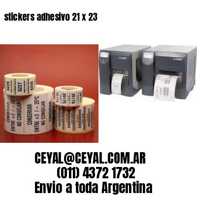 stickers adhesivo 21 x 23