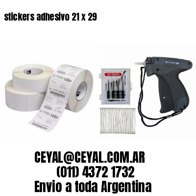 stickers adhesivo 21 x 29