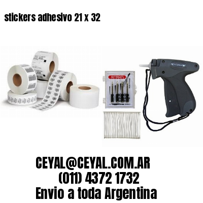 stickers adhesivo 21 x 32
