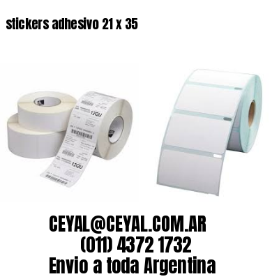 stickers adhesivo 21 x 35