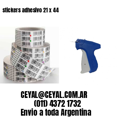 stickers adhesivo 21 x 44