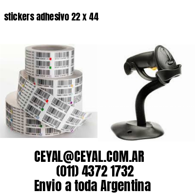 stickers adhesivo 22 x 44