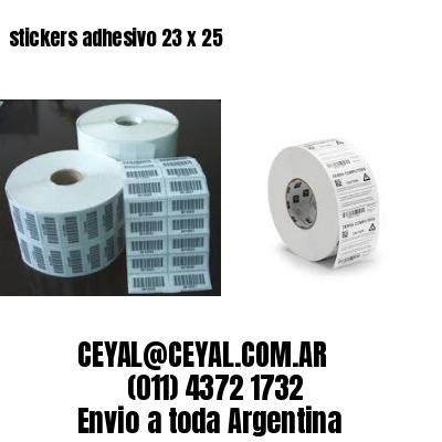 stickers adhesivo 23 x 25