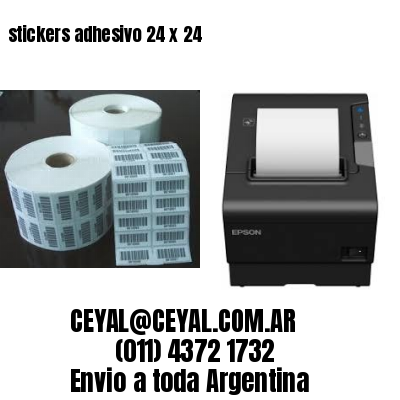 stickers adhesivo 24 x 24
