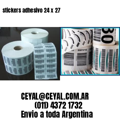 stickers adhesivo 24 x 27