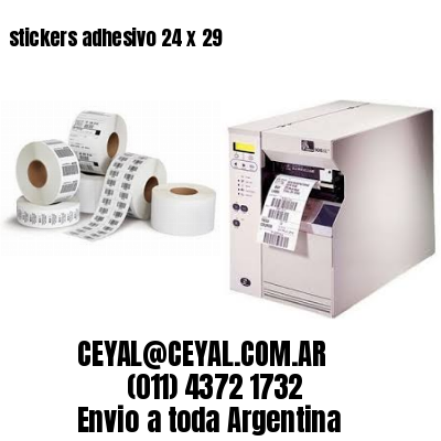 stickers adhesivo 24 x 29