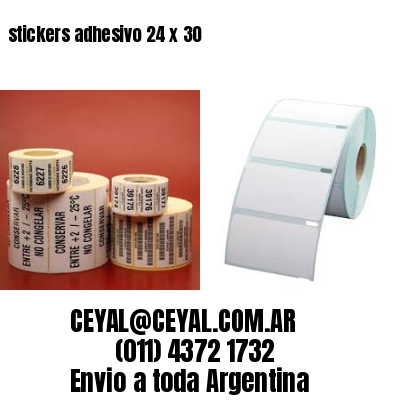 stickers adhesivo 24 x 30