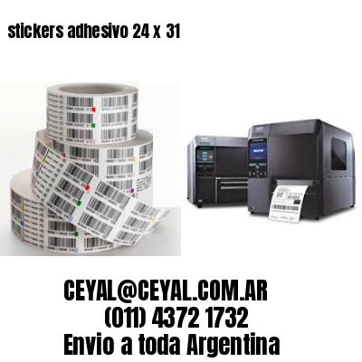stickers adhesivo 24 x 31