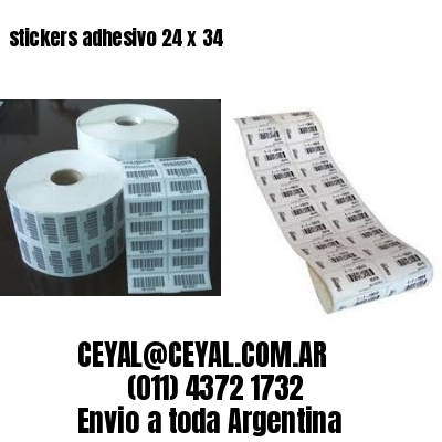 stickers adhesivo 24 x 34