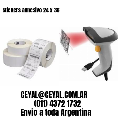 stickers adhesivo 24 x 36