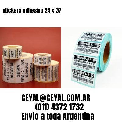 stickers adhesivo 24 x 37