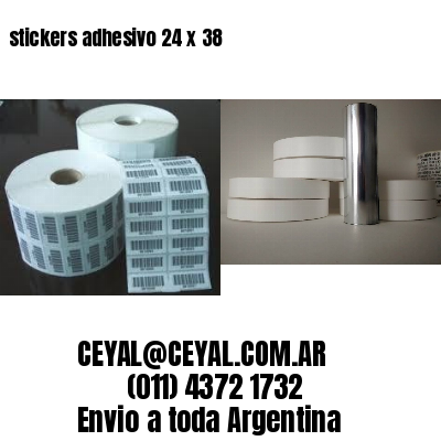 stickers adhesivo 24 x 38