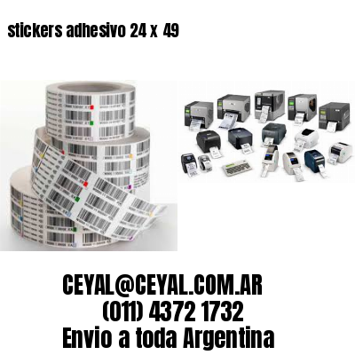 stickers adhesivo 24 x 49