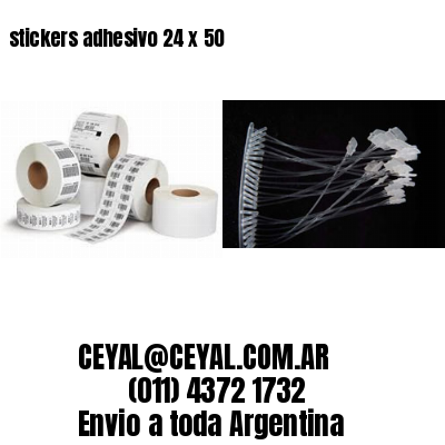 stickers adhesivo 24 x 50