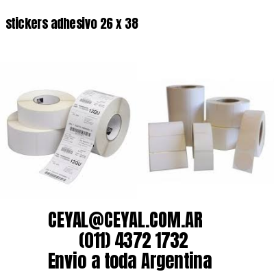stickers adhesivo 26 x 38