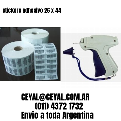 stickers adhesivo 26 x 44