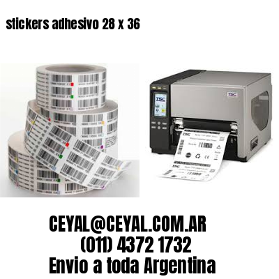 stickers adhesivo 28 x 36