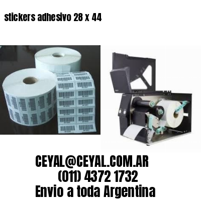 stickers adhesivo 28 x 44