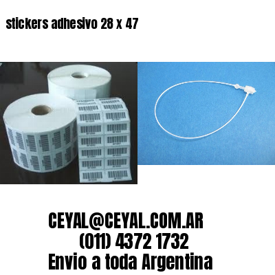 stickers adhesivo 28 x 47
