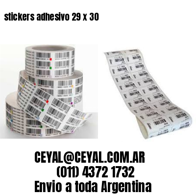 stickers adhesivo 29 x 30